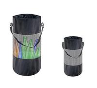 ZIHDKE 2pcs Boat Trash Can Mesh Garbage Bag Portable 600D Oxford for Boats