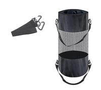 ZIHDKE 2pcs Boat Trash Can Reusable Bag Portable Mesh Garbage Container for Camping Fishing for Boats