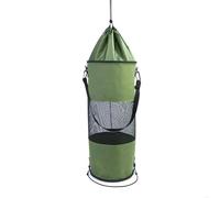 ZIHDKE 92ME Boat, Kayak Or Camper-Lightweight & Large Capacity Bin Bag Mesh Trash Portable Outdoor Garbage for Boats(Green)