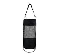 ZIHDKE Boat Trash Bag Portable Garbage Marine Pouch Reusable Trapper Kayak Camping Rubbish Bags for Boats(Black)