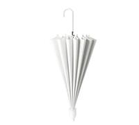 ZIHDKE Stick Umbrellas Waterproof Umbrella Cover Long Handled Umbrella Automatic Large Size Increase Wind Resistance Men's And Women's Double Umbrella For Mens & Women(White)