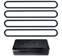 ziHenryDa 4 Pack Foam Replacement Gaskets compatible with Anova Culinary Precision Vacuum Sealer Pro,Replacement Gaskets for Anova Culinary Precision Vacuum Sealer Pro (12.8 * 1.56 * 0.35)