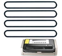 ziHenryDa 4 Pack Foam Replacement Gaskets compatible with Bonsenkitchen Vacuum Sealer, Replacement Gaskets for Bonsenkitchen Vacuum Sealer Machine (12..5 * 2.2 * 0.35)