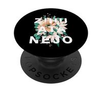 Zihuatanejo Mexico Tribal Sea Turtle Ocean Art Design PopSockets Adhesive PopGrip