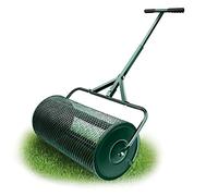 ZIHXUN Effortlessly Spread Top Soil and Manure with The Compost Spreader - Lightweight Peat Moss Spreader with T-Shaped Handle for Your Lawn and GardenWalk!