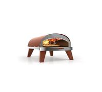 ZiiPa • Gas Pizza Oven • Terracotta Colour • Compact & Innovative • Heats in 30 Min • Express Cooking 90 sec • Cordierite Stone Ø31.5 cm