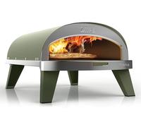 ZiiPa • Piana Gas Pizza Oven • Eucalyptus Colour • Compact & Innovative • Heats in 30 Min • Express Cooking 90 sec • Cordierite Stone Ø31.5 cm