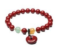 ZIIVIEVS Cinnabar Bracelet, Purple Gold Sand Safety Buckle Bracelet