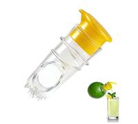 ZIJANG Screw Top Lemon Squeezer, Lemon Juicer with Filter - Ideal as Citrus Squeezer for Citrus Fruits, Easy-to-Use Manual Juicer
