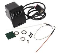 ZIJIA UK-2000 2 Band EQ Equalizer for Ukulele & Mini Guitar, White and Black, Clean EQ, Ukulele Effect Pedal