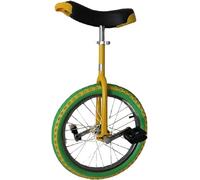 ZIJINGY Adult wheel bike, 16 inch mountain outdoor sports unicycle, acrobatic bike, suitable for urban commuting, performing stunts