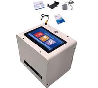 ZIJINGY Intelligent Inkjet Coding Machine，Small Printer Inkjet Coder, with 7 Inch Color Touch Screen Quick-Drying Online Batch Coding Printer, 12.7mm/25.4mmdesktop Production Date (Color : 25.4mm)