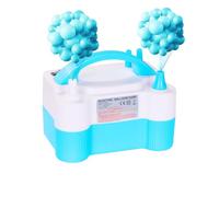 zikillya® Electric Balloon Pump, 600W Portable Dual Nozzle Inflator for Parties, Weddings, Birthdays & Decorations (AC220-240V)