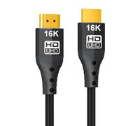 ZIKNYDO HDMI 2.2 Cable 1.5m, (Ultra High Speed 96Gbps, 16K/10K/8K/4K, Dynamic HDR, HDR10+, Dolby Vision, Dolby Atmos, DTS:X, HDCP 2.2&2.3, 5ft), compatible with HDMI 2.1/2.0 Cord, PS5, Xbox, HDTV