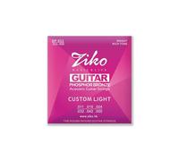 Ziko Phosphor Bronze Acoustic Guitar Strings, DP Series, Light and Extra Light Gauge, Long Duration Tone (DP-011)