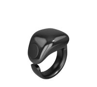 Zikr Smart Ring Adjustable Ring Finger Counter Tasbeeh Counters Prayer Direction 5 Azan Alarm Clock Forgiveness Electronic Rosary APP Support Ramadan Gift for Muslims (Black)
