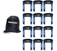 Ziland Adjustable Tag Rugby Belts [12 Pack] • BLUE • SIZE 24-32" • Great for introducing Rugby to Children