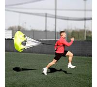 Ziland Pro Speed Power Chute [Each] • Hi-Vis Yellow • Speed|Running Training Resistance • Improves Acceleration | Speed | Endurance (Medium)