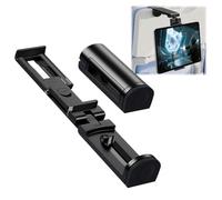 Zilchx Airplane Tablet Holder For Travel, Universal Handfree Tablet Mount with 360 Degree Rotation, Airplane Essentials Tablet Stand for iPad, Phone, Switch, Kindle