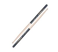 Zildjian 5B Hickory Drumsticks - Nylon Tip - Red