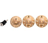 Zildjian FX Stacks 8” Cymbal Stack - Modular Percussion FX Cymbals - Adjustable Bright to Raw Tone - Includes Cymbolt Mount - Perfect for Creative Drumming Styles - Bronze Alloy - FXSTK8