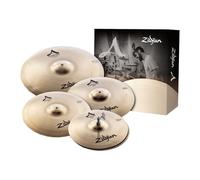 Zildjian A Custom Cymbal Pack 14" Hi-Hats, 16" Crash, 20" Medium Ride, 18" Crash