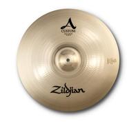 Zildjian A-Custom Fast Crash 16" Brilliant Finish - Crash Cymbal | Fast response and decay, bright glassy accents, thin profile feel, blends into any kit, stage and studio ready