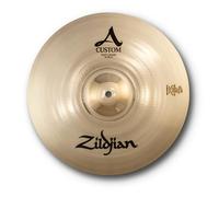 Zildjian A Custom Series - 14 Inch Fast Crash Cymbal - Brilliant finish | Bright quick accent for drum kits, sharp attack and rapid decay, stage and studio ready