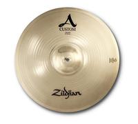 Zildjian A Custom Series - 19 Inch Crash Cymbal - Brilliant finish | Explosive Accent Voice, Quick Response for Fills, Cuts Through the Mix, Built for the Drum Set, Pro Bronze Alloy