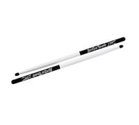 Zildjian Artist Series Hickory Drumsticks - Adrian Young - Nylon Tip - Black & White