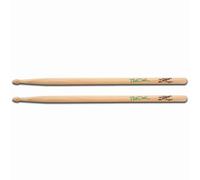 Zildjian ASTR Tre Cool Artist Series Drumsticks (1 Pair) | Hickory Wood Drum Sticks | Wood Acorn Tip | 2B Style Rock Drumsticks | 6 Pair Multipack