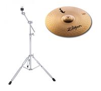 Zildjian I Family 16 Crash Cymbal & Boom Stand