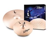 Zildjian I Family Series - Essentials Cymbal Pack - 14" Hi-Hat, 18" Crash/Ride, I Essentials Pack, Gold, Gold, ILHESS