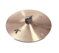 Zildjian K-Custom Dark Splash 10" - Splash Cymbal | Fast accent response, quick decay, warm low pitch, hand-hammered finish, ideal for studio and stage drummers