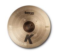 Zildjian K Custom Series - 16 Inch Cluster Crash Cymbal | Fast thin trashy attack, quick decay, dark expressive tone, versatile accent voice for live and studio use, 16 inch size