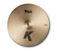 Zildjian K' Dark Crash Thin 16", Traditional Finish - Crash Cymbal | Explosive Accent Voice, Quick Response for Fills, Ready for Any Drum Set, Gig and Studio Ready, 16 Inch Bronze Alloy