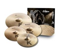 Zildjian K0800 K Series Cymbal Set - 14"/16"/18"/20" - Traditional Finish | Warm, throwback cymbal tone, suitable for jazz to metal and everything between
