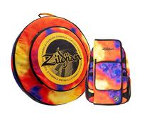Zildjian Student Backpack Stick Bag & 20 Cymbal Bag Orange Burst