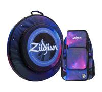 Zildjian Student Backpack Stick Bag & 20 Cymbal Bag Purple Galaxy