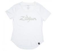 Zildjian Women's Zildjian Womens Logo Tee White Xl T shirt, White, S UK