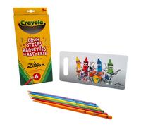 Zildjian X Crayola 6 Kids Drumsticks & Practice Pad