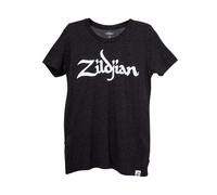 Zildjian Unisex Kids Zildjian Youth Logo Tee Charcoal Md T shirt, Heathered Charcoal, M UK