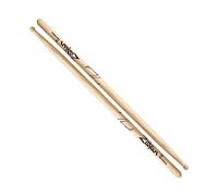 Zildjian Z7A Super 7A Hickory Drumsticks - Wood Tip, Natural, Length: 15 1/2", Diameter: .520"