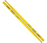 Zildjian ZASJD2 Artist Series Hickory Drumsticks - Josh Dun -"Trench" - Wood Tip - Yellow