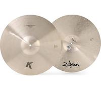ZILDJIAN ZJ K2211 18K Klassisch Symphonic Medium Heavy Pair 18 Inch Orchestral Cymbals Rich Complex Dark Sound Wide Dynamic Range Professional Symphonic Use