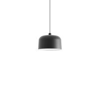 Luceplan Zile pendant light black matt, Ø 40 cm
