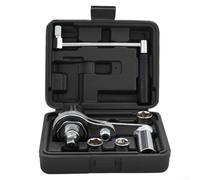 Zilimontt 1/2in Torque Multiplier Wrench, 1:16 Gear Ratio Lug Nut Remover Tool for Cars, SUVs, Trucks, Alloy Steel Effort Saving Socket Set with Storage Box,