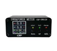 Zilimontt 1.8MHz-54MHz Color LCD Display Digital SWR and Power Meter Type-C CQV-SWR120