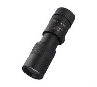 Zilimontt 10-300X Zoom HD Telescopic Monocular Telescope with Low Light, Handheld Retractable Design, Mobile Phone Adapter and Tripod, ABS Plastic Steel(suit)
