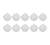 Zilimontt 10-Piece Windshield Wiper Linkage Bushing Replacement Kit for Car Exterior Mouldings & Trim - Plastic, White, Direct Fit for Windscreen Wiper Systems